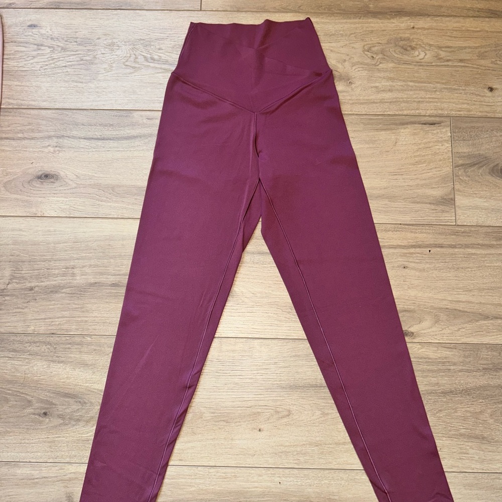 Aerie OFFLINE V-style Mauve Leggings